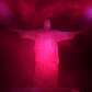 Cristo Redentor recebeu iluminação rosa,como parte de eventos de luta contra o câncer de mama Cristo Redentor recebeu iluminação rosa,como parte de eventos de luta contra o câncer de mama