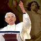 Papa Bento XVI abençoa fiéis Papa Bento XVI abençoa fiéis