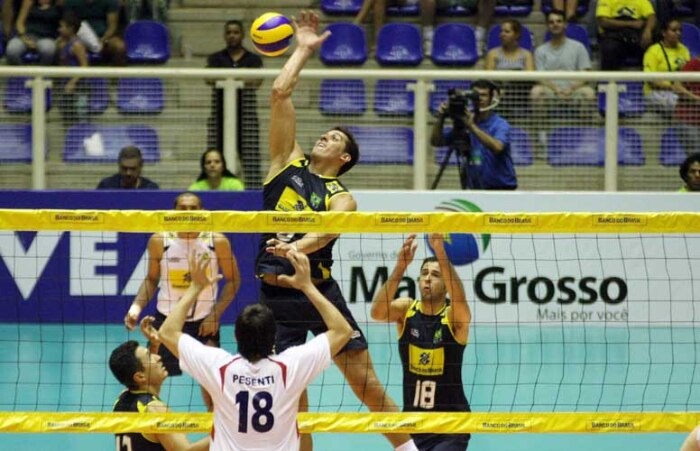 Brasil ganha pela segunda vez no Sul-Americano de vôlei