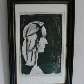 `Perfil ao fundo negro´, obra de Pablo Picasso roubada da Galeria Fasanen, em Berlim