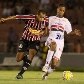 Rivaldo não conseguiu evitar a derrota do São Paulo por 2 a 1 para o Botafogo