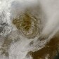 Nasa flagra o vulcão Glasgow em erupção na Islândia Nasa flagra o vulcão Glasgow em erupção na Islândia