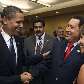 Obama e Chávez se encontram na 5.ª Cúpula das Américas
