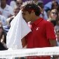 Roger Federer havia vencido nas quadras de Wimbledon há cerca de um mês