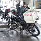 Blitz de moto da Polícia Militar de Trânsito sob o Viaduto Dona Matilde, em São Paulo Blitz de moto da Polícia Militar de Trânsito sob o Viaduto Dona Matilde, em São Paulo