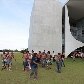Índios cercam Palácio do Planalto Índios cercam Palácio do Planalto