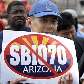 Americanos protestam contra a lei de imigração do Arizona