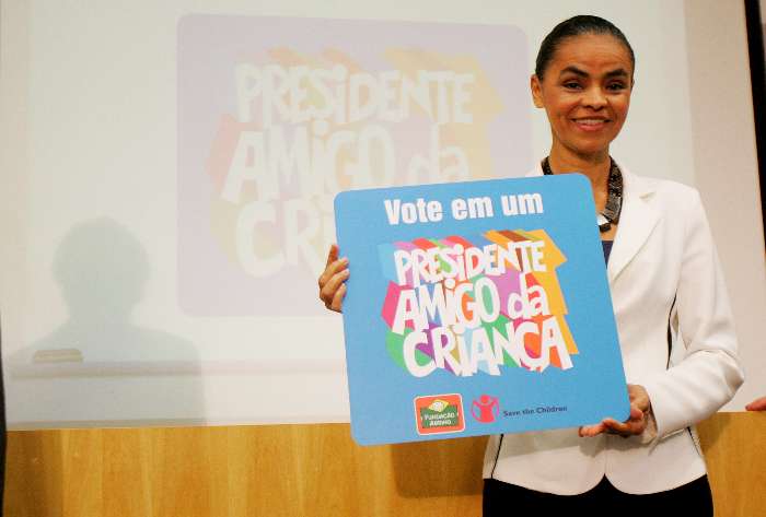 Marina assina termo de adesao ao projeto Presidente Amigo da Crianca, na Abrinq, em SP - 08.09.2010
