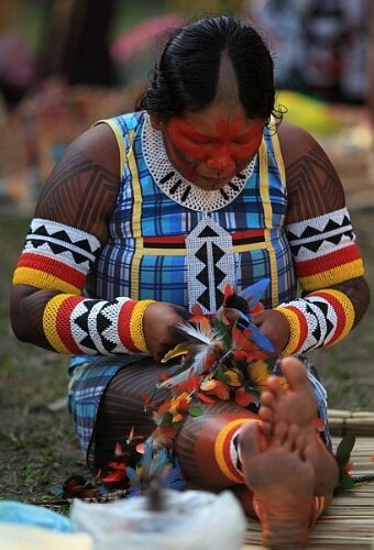 Índios compareceram em peso ao Rio para participar das discussões