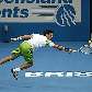 Djokovic tenta salvar bola em Brisbane Djokovic tenta salvar bola em Brisbane