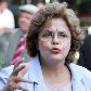 A ministra-chefe da Casa Civil, Dilma Roussef, durante lançamento do PAC em Mato Grosso do Sul