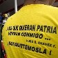 Popular veste camisa com frase do presidente Chávez: 