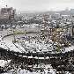 Vista das obras do Estádio Olímpico de Kiev, na Ucrânia, que receberá a final da Eurocopa 2012 Vista das obras do Estádio Olímpico de Kiev, na Ucrânia, que receberá a final da Eurocopa 2012