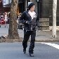Bob Dylan, de gorro, nas ruas de Copacabana Bob Dylan, de gorro, nas ruas de Copacabana