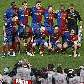 O time do Barcelona para a final da Liga dos Campeões 2008/09, em Roma O time do Barcelona para a final da Liga dos Campeões 2008/09, em Roma