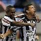 Marcelo Cordeiro comemora o gol do triunfo do Botafogo sobre o Vitória Marcelo Cordeiro comemora o gol do triunfo do Botafogo sobre o Vitória