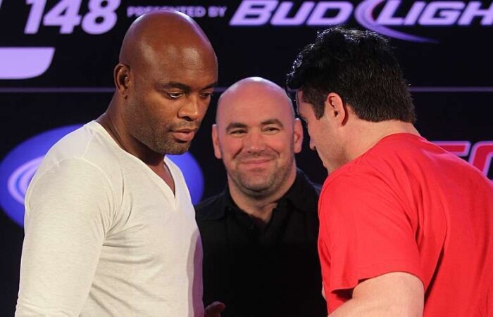 Com muita provocação, luta entre Anderson Silva e Chael Sonnen será em Las Vegas