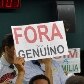 Evangélicos protestam contra presença de Genoino e Cunha na CCJ