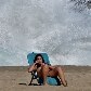 Ressaca tem ondas de até 3 metros nas praias do Rio