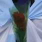 Com a bandeira da Argentina nas costas e flores nas mãos, portenhos prestam homenagem a Kirchner Com a bandeira da Argentina nas costas e flores nas mãos, portenhos prestam homenagem a Kirchner