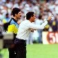 Ex-gremista Felipão e Luxemburgo, que fez história no Palmeiras, reeditam rivalidade da década de 90