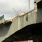 Mureta de proteção na ponte dos Remédios cai, em São Paulo Mureta de proteção na ponte dos Remédios cai, em São Paulo