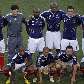O time da França posa para foto antes do jogo contra a África do Sul