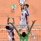 Marcelinho levanta a bola para Gustavo, ambos do Pinheiros/Sky, em jogo contra o Funvic/Uptime Marcelinho levanta a bola para Gustavo, ambos do Pinheiros/Sky, em jogo contra o Funvic/Uptime