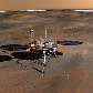 Imagem artística da Nasa para o processo de aterrissagem da sonda em Marte