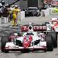 Tony Kanaan e a pintura especial de seu Andretti Green no GP de Long Beach