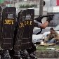 Camelôs enfrentam policiais militares na região central de SP