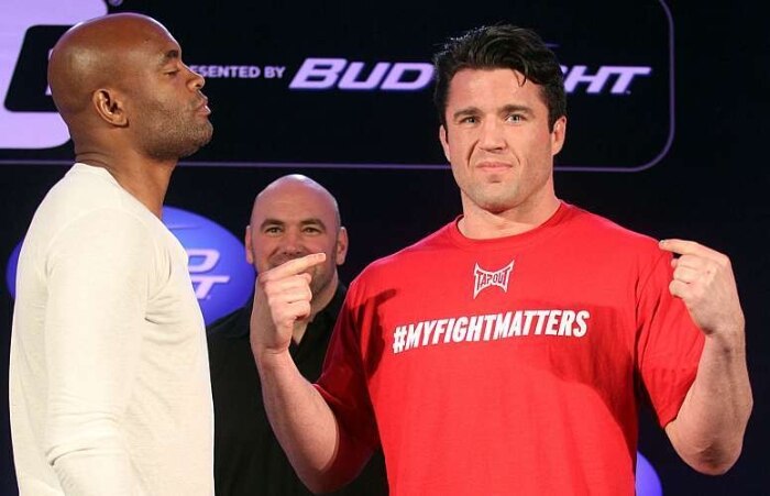 Com muita provocação, luta entre Anderson Silva e Chael Sonnen será em Las Vegas