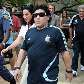 Maradona visita a África do Sul para conhecer o local onde a seleção argentina fará sua concentração Maradona visita a África do Sul para conhecer o local onde a seleção argentina fará sua concentração