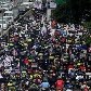 Motoboys de São Paulo protestaram contra regras mais rígidas 