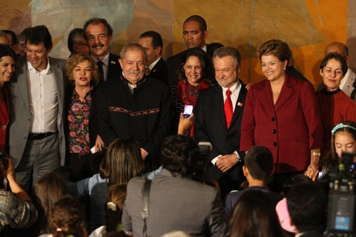 Haddad almoça com Lula e Dilma em SP