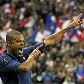 Loic Remy vibra após fazer gol para a França contra a Albânia, pelas Eliminatórias da Eurocopa de 20