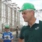 Ídolos Marcos e Ademir da Guia visitam obras da Arena Palestra Itália