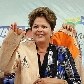 Dilma Rousseff encerra visita a São Julião (PI) vestida de vaqueira