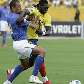 Gilberto Silva e Caicedo em Quito em Equador 1 x 1 Brasil