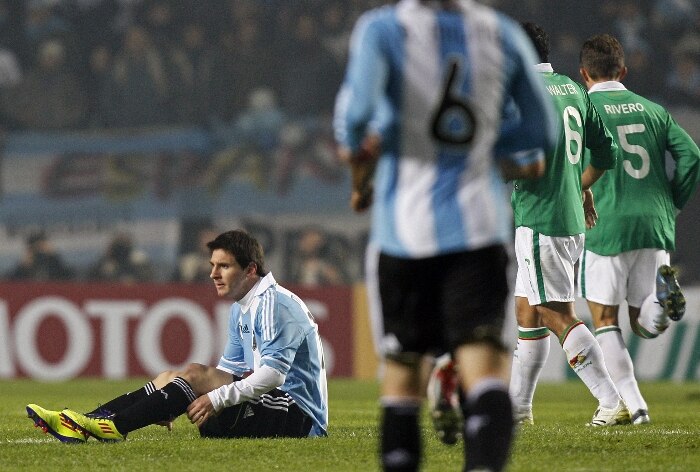 Na abertura da Copa América, Argentina tropeça e apenas empata com a Bolívia, por 1 a 1