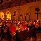 Missa do Galo à luz de velas na Paróquia Nossa Senhora do Perpétuo Socorro, em São Paulo. 25/12/2009