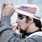 Michael Phelps ajeita a touca antes de cair na piscina na etapa de Estocolmo da Copa do Mundo