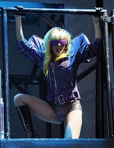 Performance de Lady Gaga durante o quinto Festival Lollapalooza no Grant Park, em Chicago