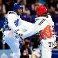Diogo Silva buscava o bi no Pan no taekwondo. Porém, ele perdeu na segunda luta e foi eliminado Diogo Silva buscava o bi no Pan no taekwondo. Porém, ele perdeu na segunda luta e foi eliminado