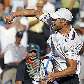 O norte-americano Andy Roddick comemora a vitória sobre Soderling e a vaga na final em Indian Wells