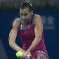 A italiana Flavia Pennetta bate a número um do ranking da WTA, Caroline Wozniacki, por 2 sets a 1 A italiana Flavia Pennetta bate a número um do ranking da WTA, Caroline Wozniacki, por 2 sets a 1