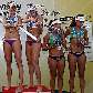 As americanas Jen Kessy e April Ross comemoram título do Mundial de vôlei de praia As americanas Jen Kessy e April Ross comemoram título do Mundial de vôlei de praia