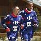 Além de Henry (direita), Ribery é o outro grande jogador da França para a Copa do Mundo