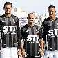 Paulo Henrique Lima, Madson e Neymar posam com novo uniforme 3 do Santos Paulo Henrique Lima, Madson e Neymar posam com novo uniforme 3 do Santos