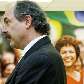 Mercadante após encontro com líderes do PMDB no escritório da campanha de Dilma Rousseff Mercadante após encontro com líderes do PMDB no escritório da campanha de Dilma Rousseff